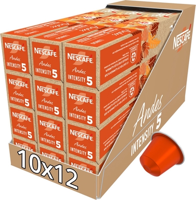 Nescafé Farmers Origins Andes capsules - 10 koffiecups x 12 doosjes