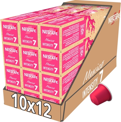 Nescafé Farmers Origins Mexico capsules - 10 koffiecups x 12 doosjes