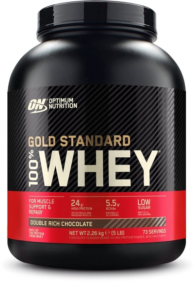 Optimum Nutrition Gold Standard 100% Whey Protein Double Rich Chocolate -71 scoops
