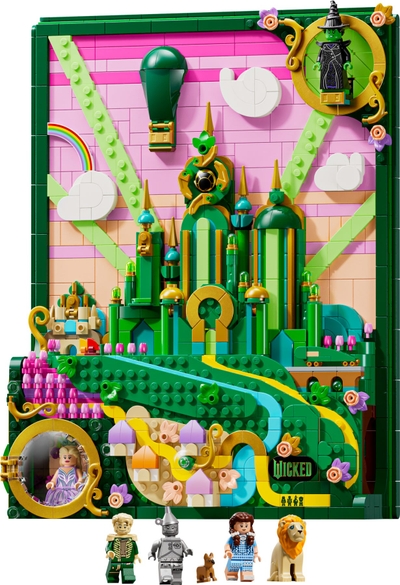 LEGO Emerald City muurkunst 75685