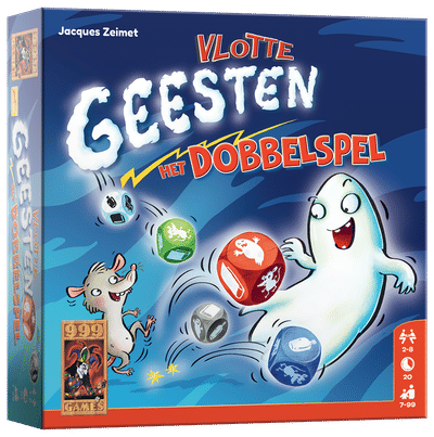 999 Games Vlotte Geesten – Het Dobbelspel (999 Games)