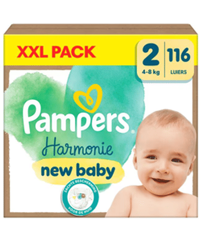 Pampers Harmonie  luiers maat 2 - 116 stuks