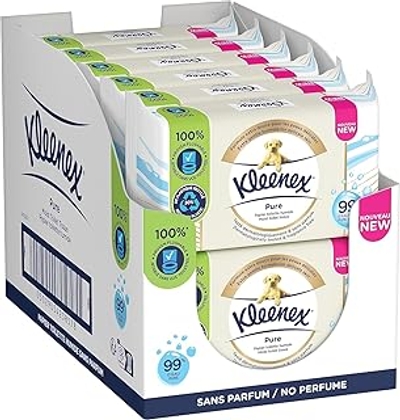 Kleenex vochtig toiletpapier - 38 doekjes