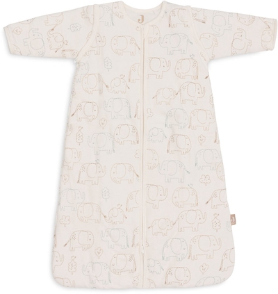 Jollein Baby Slaapzak Met Afristbare Mouw 90cm - Elephant Tales