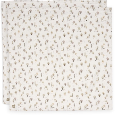 Jollein - Hydrofiele Doek Large - 115x115cm - Tiny Park - 2 Stuks