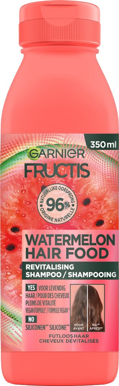 Garnier Fructis Hair Food Watermelon shampoo voor futloos haar - 350 ml