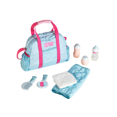 Theo Klein Baby Coralie luiertas met accessoires