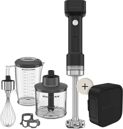 KitchenAid Go Draadloze Staafmixer 5KHBRV75BM