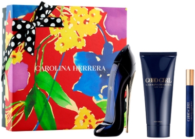 Carolina Herrera GOOD GIRL GIFT 3-SET Eau De Parfum 80ml + 10ml + Body Lotion 100 ml