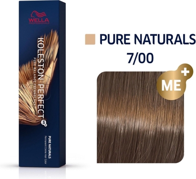 Wella Professionals Koleston Perfect Me+ - Haarverf - 7/00 Pure Naturals - 60ml