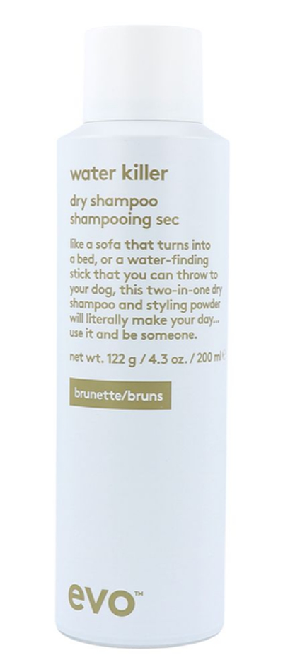 Evo Hair Water Killer Dry Shampoo Brunette 200 ml