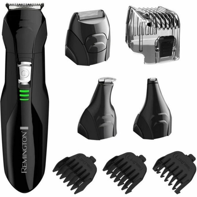 Remington PG6020 Multifunctionele tondeuse Baardgezicht, 4 verwisselbare koppen, 4 snijgeleiders, professioneel resultaat