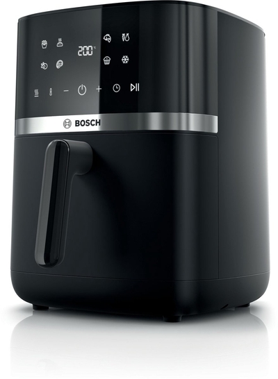 Bosch MAF462B0 Airfryer - Serie 4 - 6,1L - Ontdooifunctie - Dual heating - Warmhoudfunctie - 7 programma's - Tot 4 personen - Zwart