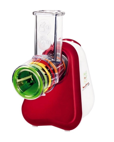 Moulinex DJ755G Fresh Express+ - Hakmolen - Rood/Wit