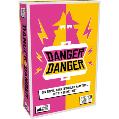 Exploding Kittens Danger Danger – Snel en Spannend Partyspel van de makers van Exploding Kittens