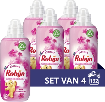 Robijn Pink Sensation  wasverzachter  - 132 wasbeurten