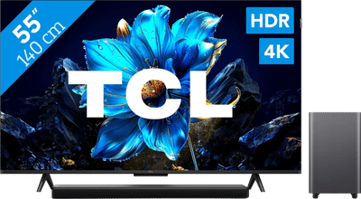 TCL 55" QLED P71K 4K (2025) + TCL S55H 2.1 Soundbar