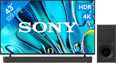 Sony Bravia 3 43" 4K Led (2025) + Sony HT-S400