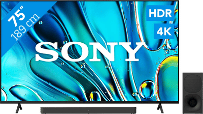 Sony Bravia 3 75" 4K Led (2025) + Sony HT-S400