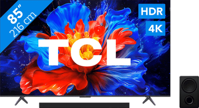 TCL 85" QLED P81K 4K (2025) + TCL Q65H