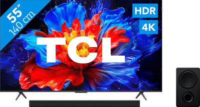 TCL 55" QLED P81K 4K (2025) + TCL Q65H