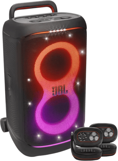 JBL Partybox 520 + 2x Partylight Beam