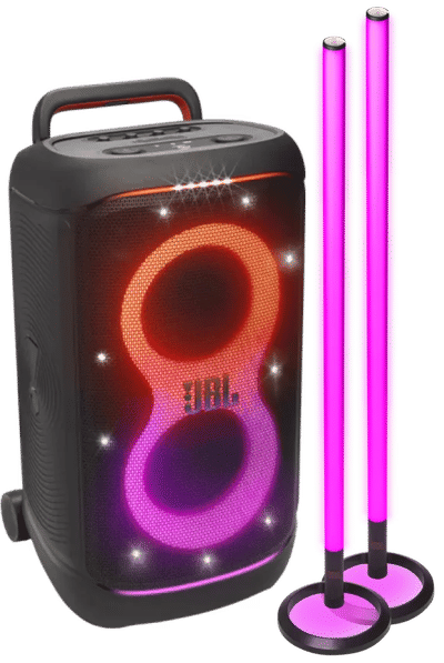 JBL Partybox 520 + 2x Partylight Stick