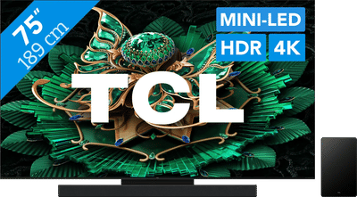 TCL 75" QD Mini-led C71K 4K (2025) + TCL Q65H