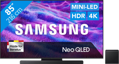 Samsung 85" Neo QLED QN80F 4K (2025) + Samsung HW-QS700F (2025)