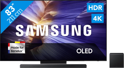 Samsung 83" OLED S90F 4K (2025) + Samsung HW-QS700F (2025)