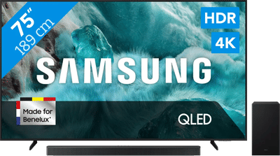 Samsung 75" QLED Q7F4 4K (2025) + Samsung HW-B750F (2025)