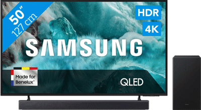 Samsung 50" QLED Q7F4 4K (2025) + Samsung HW-B450F (2025)