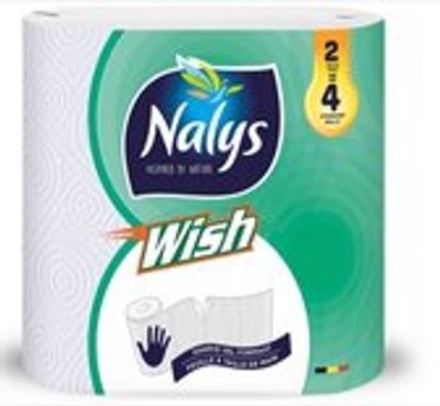Nalys Wish keukenrol keukenpapier 8 rollen (4x2)