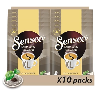 Senseo Xtra Long Classique Pads - 10 x 20 stuks
