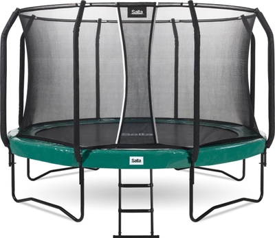 Salta First Class - Trampoline met veiligheidsnet en ladder - ø 366 cm - Groen