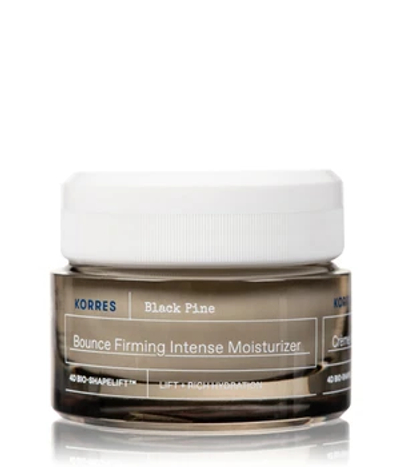 KORRES Black Pine 4D Straffende, intensiv feuchtigkeitsspendende Creme (trockene - sehr trockene Haut) Gezichtscrème 40 ml