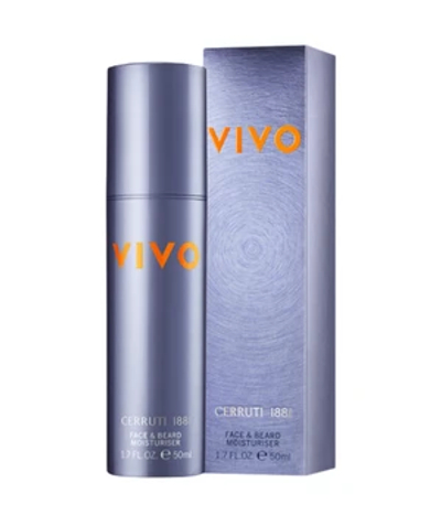 Cerruti VIVO HOMME Face & Beard Moisturiser Gezichtscrème 50 ml