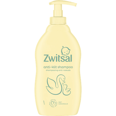 Zwitsal Shampoo Anti-Klit Baby Met Pompje 400 ML