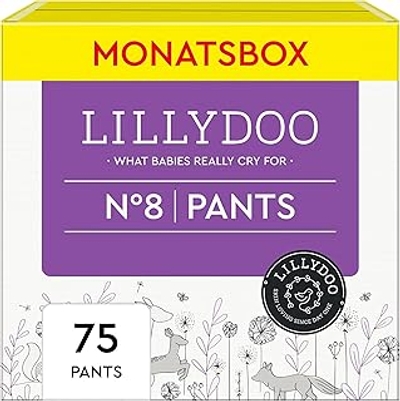 LILLYDOO  luiers maat 8 - 75 stuks