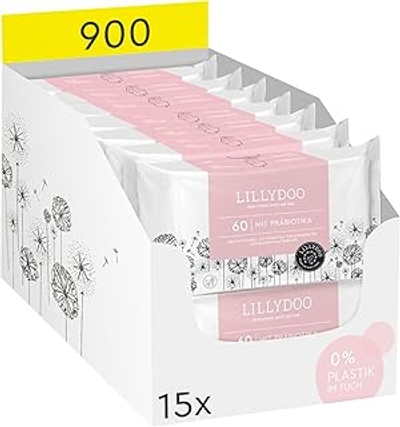 LILLYDOO billendoekjes - 900 stuks