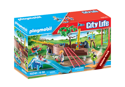 PLAYMOBIL City Life Avontuurlijke speeltuin met scheepswrak - 70741