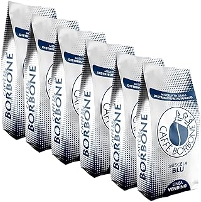 Caffè Borbone koffiebonen blauwe blend 1 kg x 6