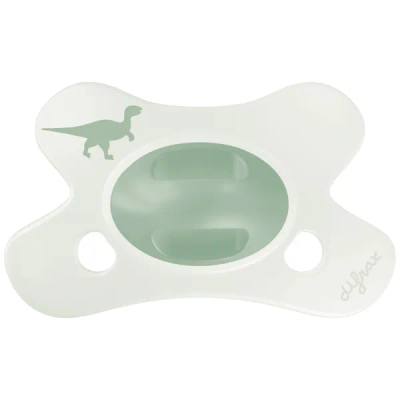 Difrax Natural Fopspeen - 0-6 Mnd - Little Green Dino