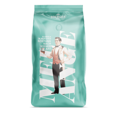 Joerges Gorilla koffie  Joerges Heritage melange Wiener Art bonen 1000 gram Koffiebonen