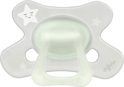 Difrax - Dental Fopspeen - 18+ Maanden - Glow in the Dark Orthodontische Speen - 2 st.