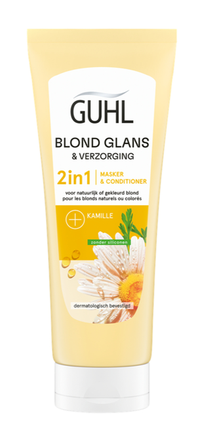 Guhl Blond Glans 2-in-1 Masker & Conditioner Kamille 200 ml