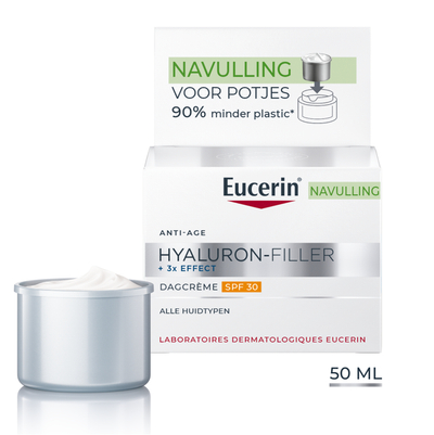 Eucerin Hyaluron-Filler + 3x Effect Dagcrème SPF 30 Navulling 50 ml