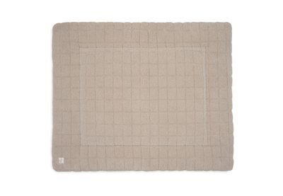 Jollein - Boxkleed - Box Teddy - Warm Sand - Polyester - Speelkleed Baby - 75x95cm