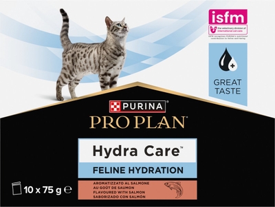 Pro Plan Feline HydraCare - Zalm - 60 x 75g natvoer katten