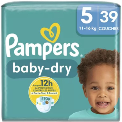 Pampers Baby Dry  luiers maat 5 - 78 stuks
